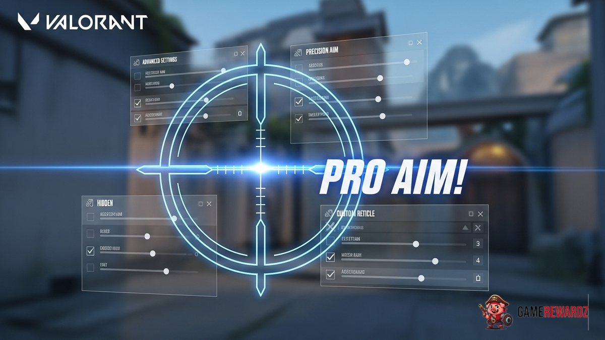 Valorant: Hidden Crosshair Settings - Pro Aim!